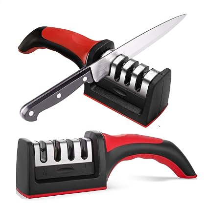 combo offer with knife sharpener, wall hooks, and nano tape